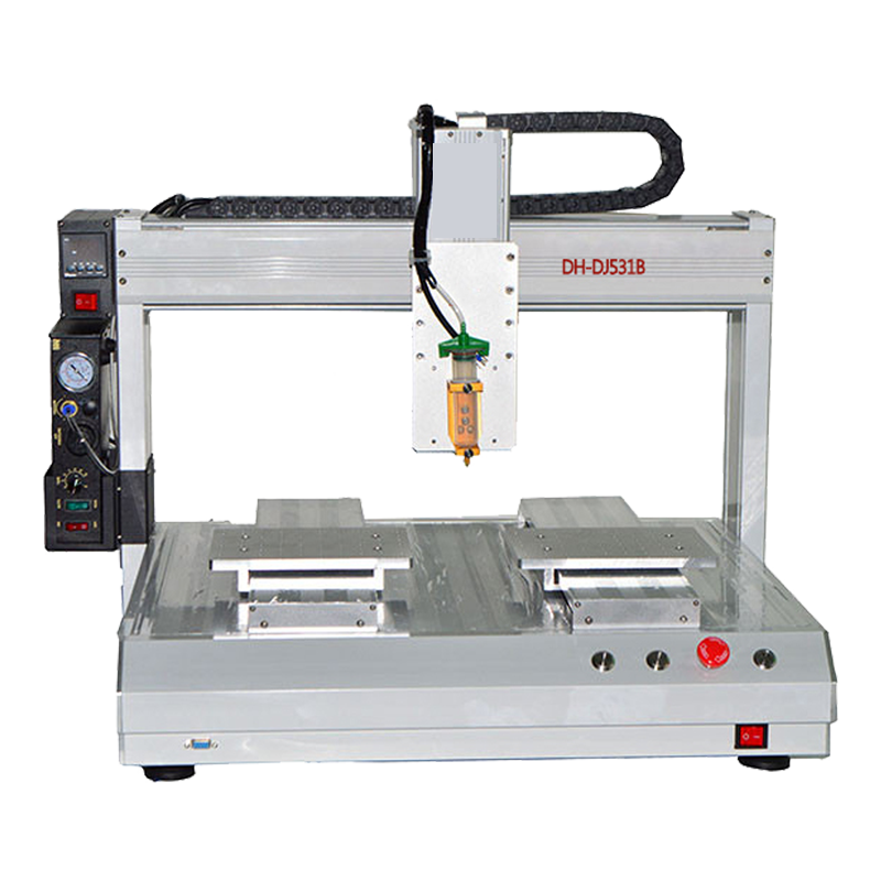 Single head dual station automatic dispensing machine